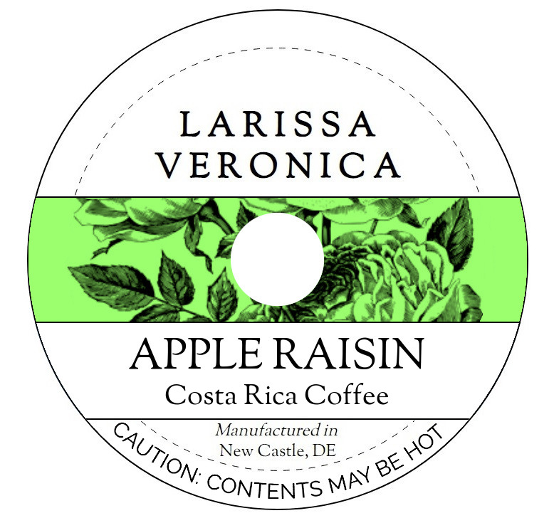 Apple Raisin Costa Rica Coffee <BR>(Single Serve K-Cup Pods)