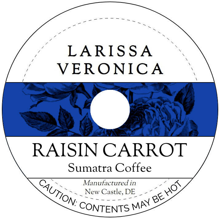 Raisin Carrot Sumatra Coffee <BR>(Single Serve K-Cup Pods)