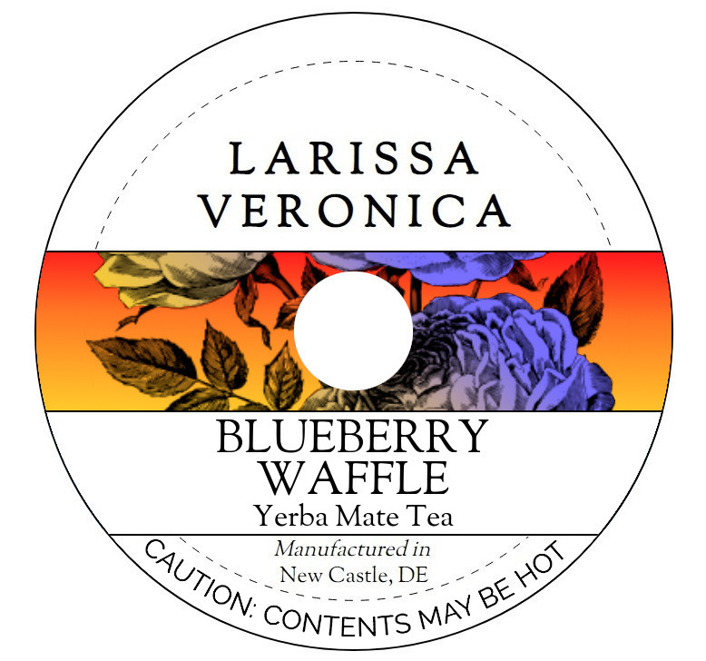 Blueberry Waffle Yerba Mate Tea <BR>(Single Serve K-Cup Pods)