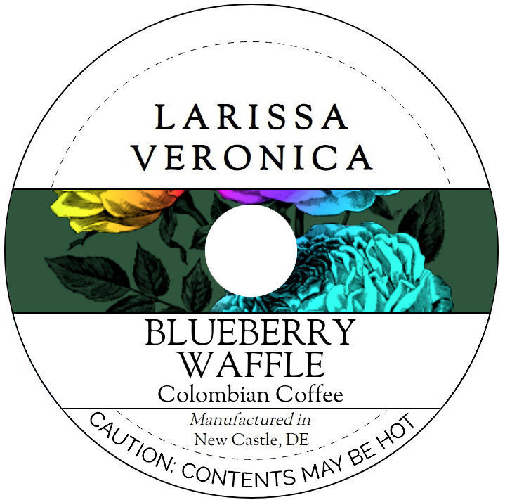 Blueberry Waffle Colombian Coffee <BR>(Single Serve K-Cup Pods)