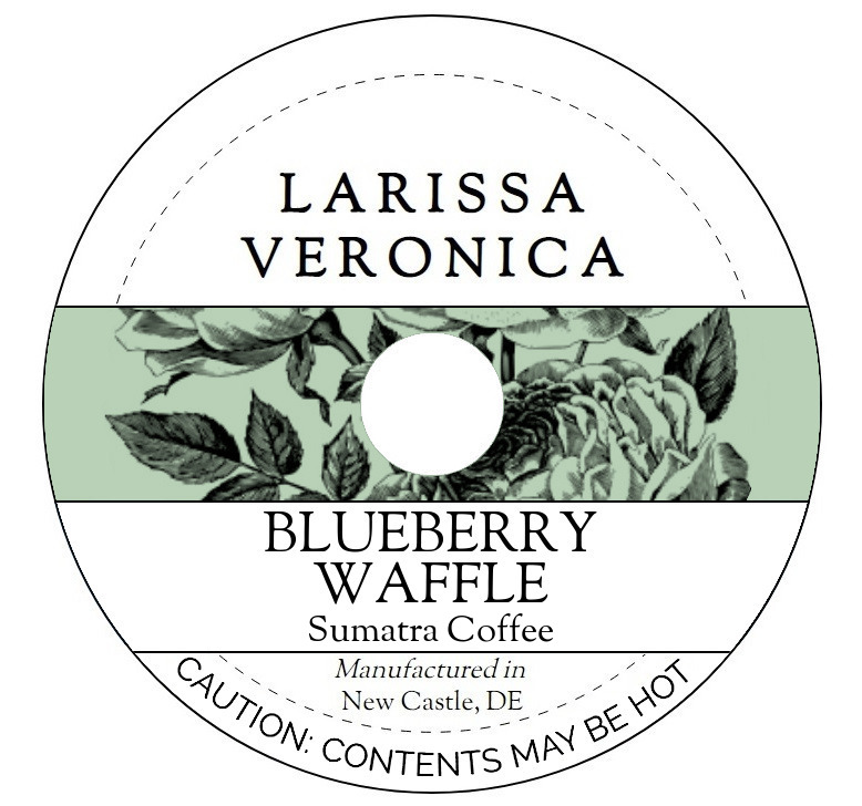 Blueberry Waffle Sumatra Coffee <BR>(Single Serve K-Cup Pods)