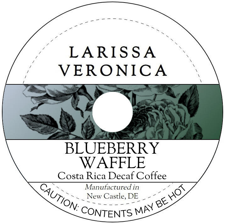 Blueberry Waffle Costa Rica Decaf Coffee <BR>(Single Serve K-Cup Pods)