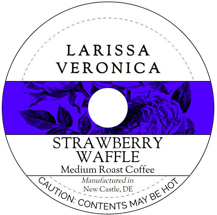 Strawberry Waffle Medium Roast Coffee <BR>(Single Serve K-Cup Pods)