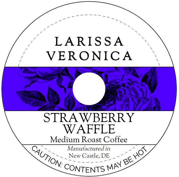 Strawberry Waffle Medium Roast Coffee <BR>(Single Serve K-Cup Pods)