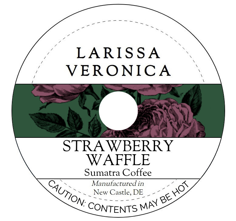 Strawberry Waffle Sumatra Coffee <BR>(Single Serve K-Cup Pods)