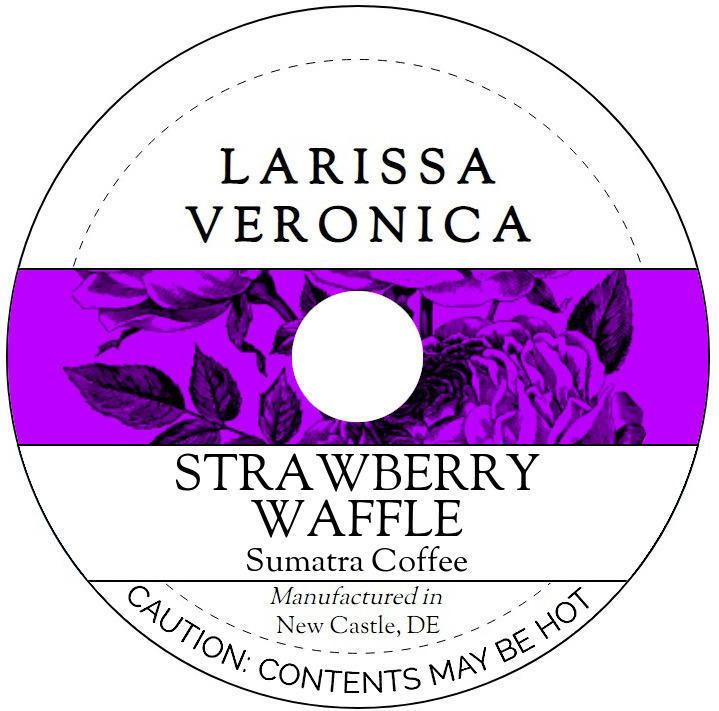 Strawberry Waffle Sumatra Coffee <BR>(Single Serve K-Cup Pods)