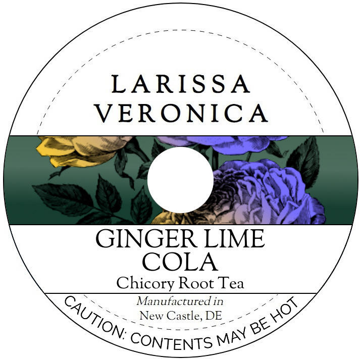 Ginger Lime Cola Chicory Root Tea <BR>(Single Serve K-Cup Pods)