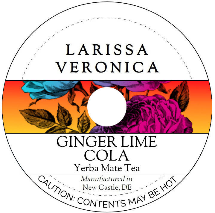 Ginger Lime Cola Yerba Mate Tea <BR>(Single Serve K-Cup Pods)
