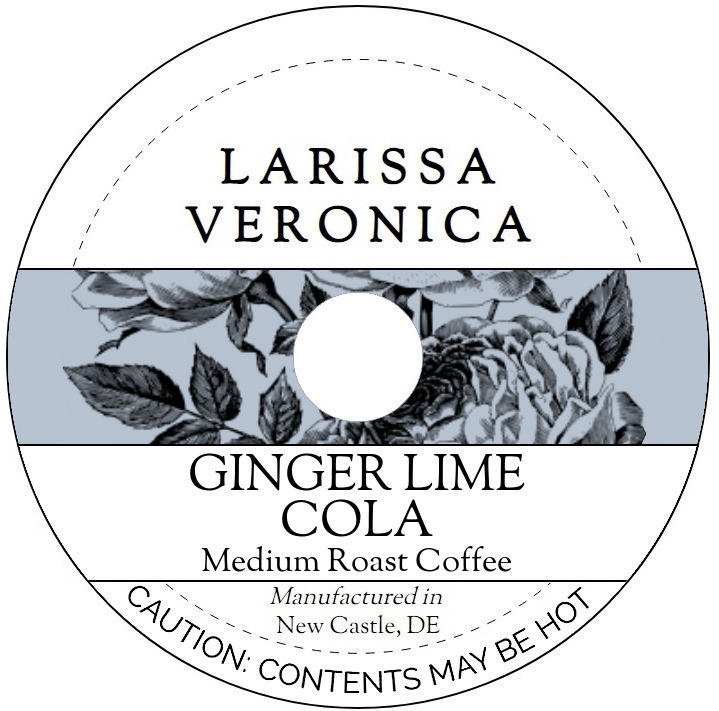 Ginger Lime Cola Medium Roast Coffee <BR>(Single Serve K-Cup Pods)