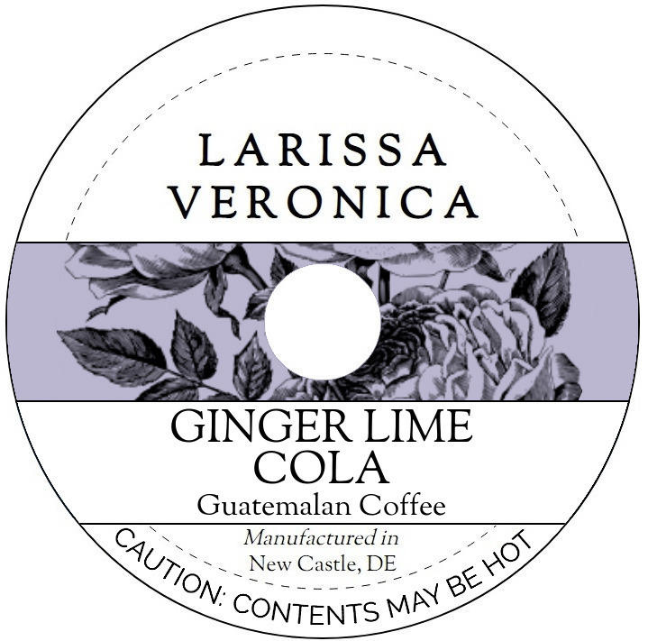 Ginger Lime Cola Guatemalan Coffee <BR>(Single Serve K-Cup Pods)