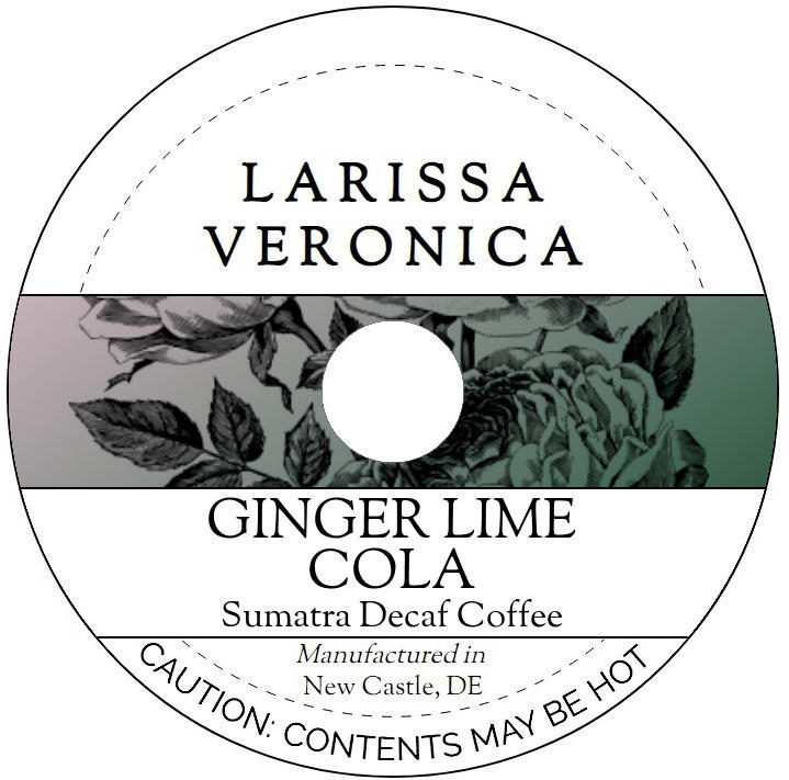 Ginger Lime Cola Sumatra Decaf Coffee <BR>(Single Serve K-Cup Pods)