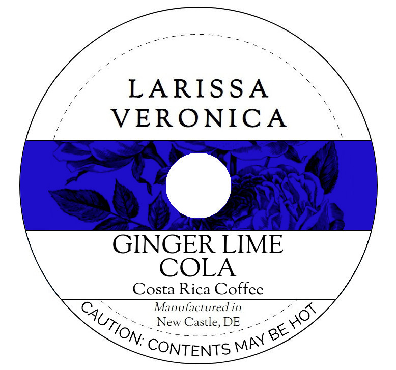 Ginger Lime Cola Costa Rica Coffee <BR>(Single Serve K-Cup Pods)