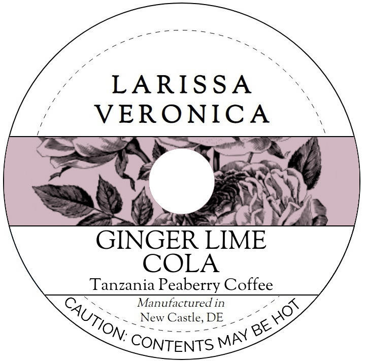 Ginger Lime Cola Tanzania Peaberry Coffee <BR>(Single Serve K-Cup Pods)