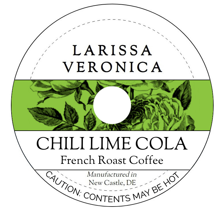 Chili Lime Cola French Roast Coffee <BR>(Single Serve K-Cup Pods)