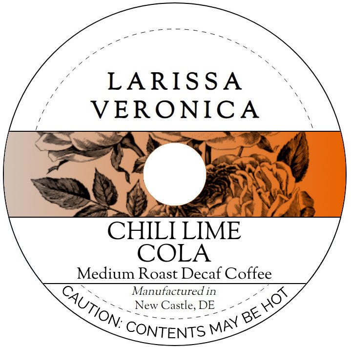 Chili Lime Cola Medium Roast Decaf Coffee <BR>(Single Serve K-Cup Pods)