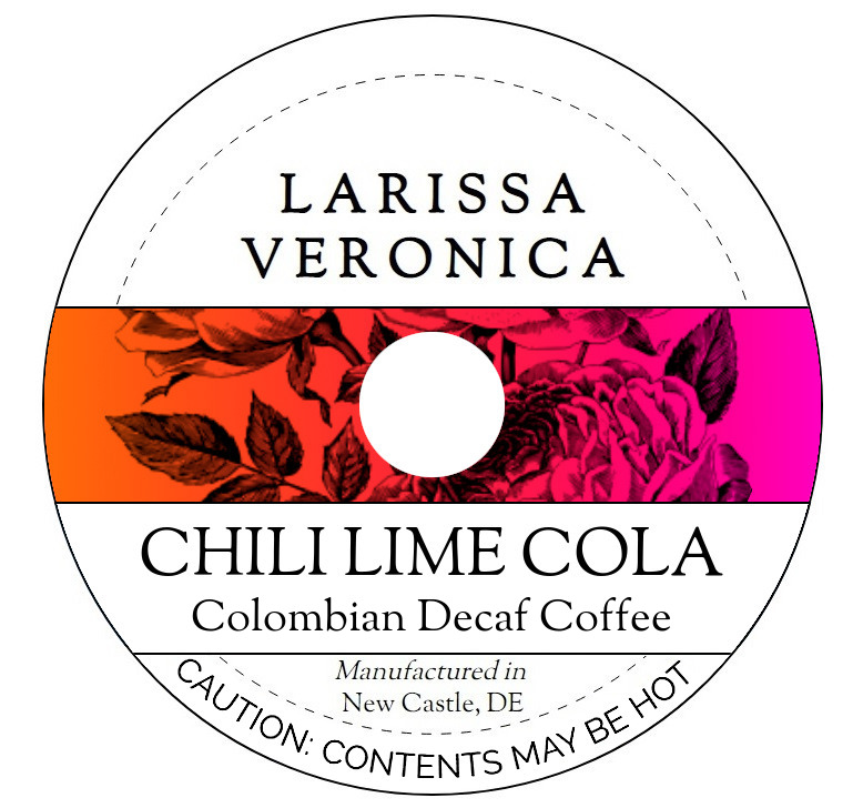 Chili Lime Cola Colombian Decaf Coffee <BR>(Single Serve K-Cup Pods)