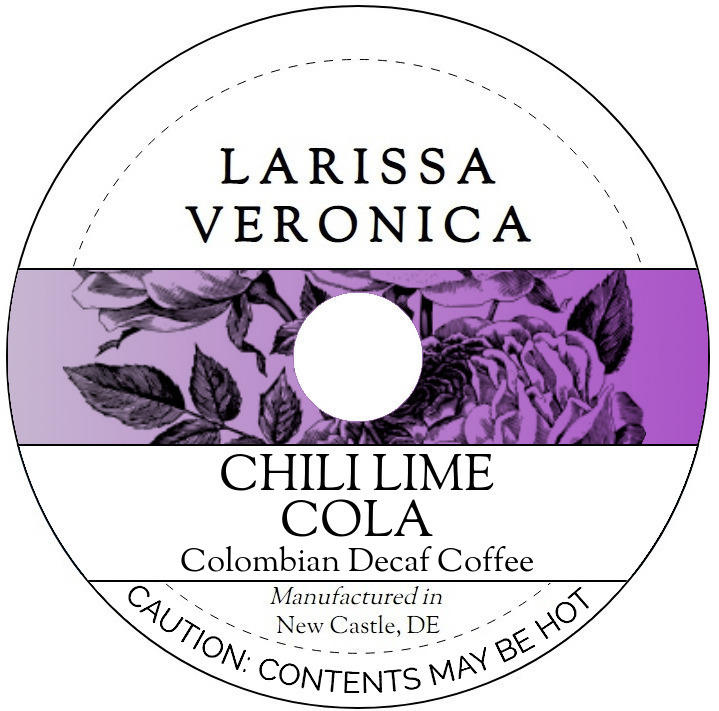 Chili Lime Cola Colombian Decaf Coffee <BR>(Single Serve K-Cup Pods)