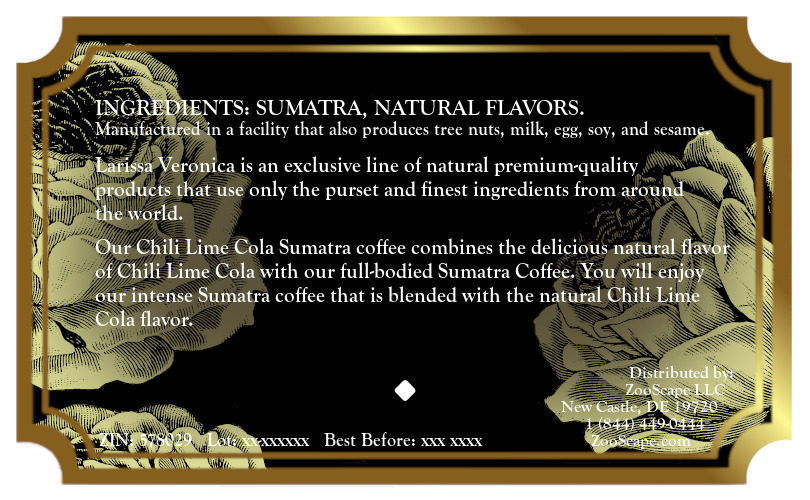 Chili Lime Cola Sumatra Coffee <BR>(Single Serve K-Cup Pods)