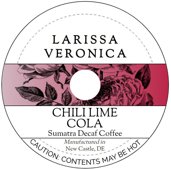 Chili Lime Cola Sumatra Decaf Coffee <BR>(Single Serve K-Cup Pods)