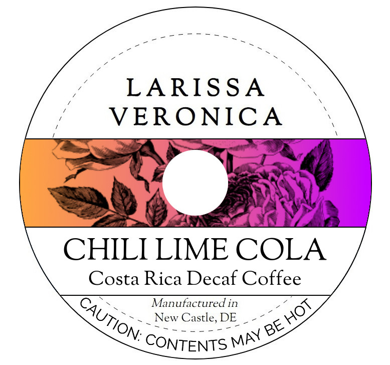Chili Lime Cola Costa Rica Decaf Coffee <BR>(Single Serve K-Cup Pods)