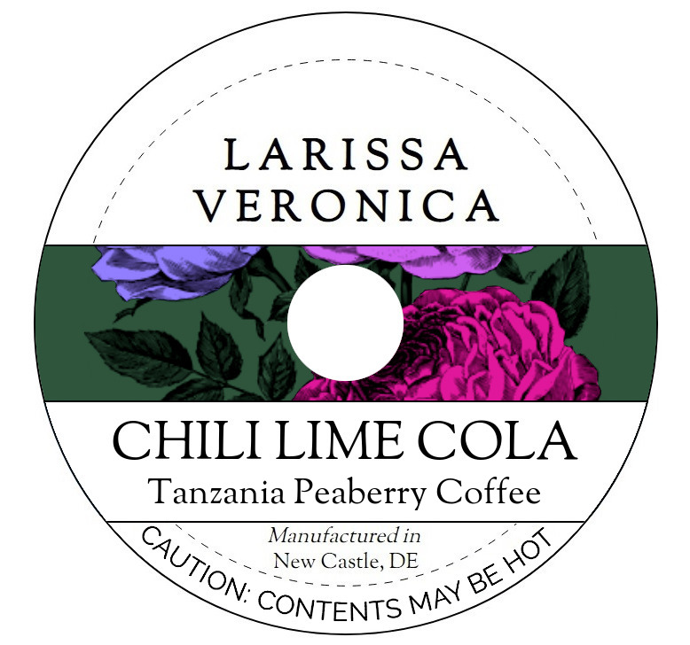 Chili Lime Cola Tanzania Peaberry Coffee <BR>(Single Serve K-Cup Pods)