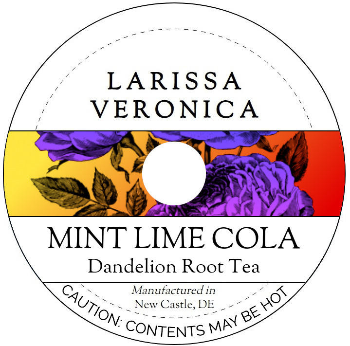 Mint Lime Cola Dandelion Root Tea <BR>(Single Serve K-Cup Pods)