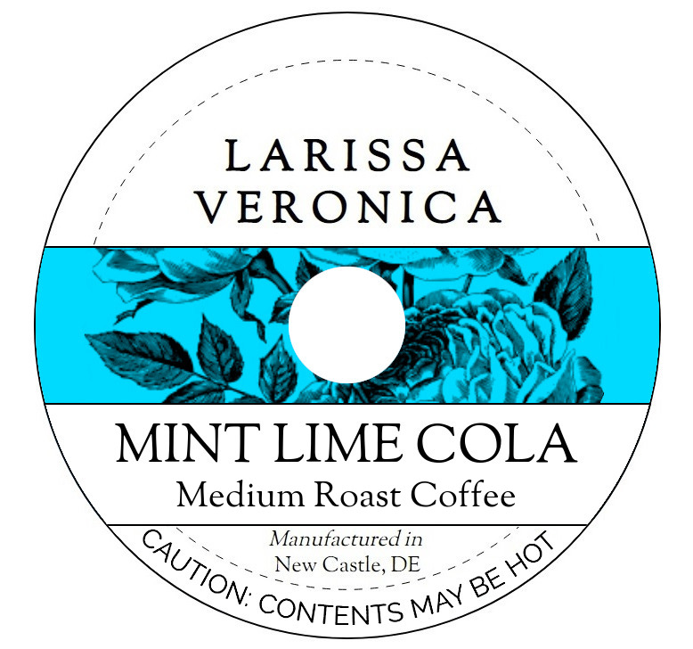 Mint Lime Cola Medium Roast Coffee <BR>(Single Serve K-Cup Pods)