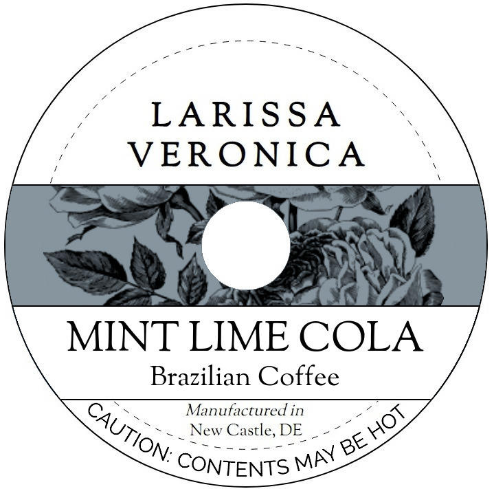 Mint Lime Cola Brazilian Coffee <BR>(Single Serve K-Cup Pods)