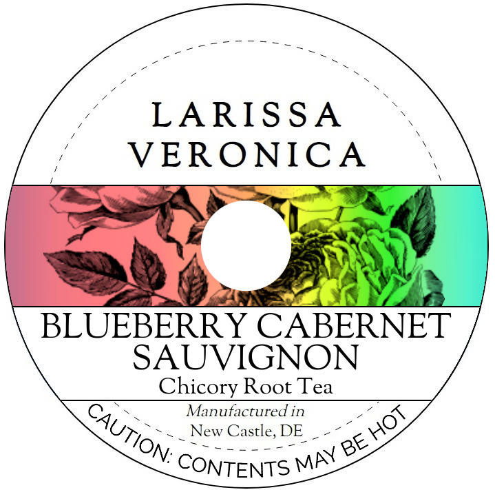 Blueberry Cabernet Sauvignon Chicory Root Tea <BR>(Single Serve K-Cup Pods)
