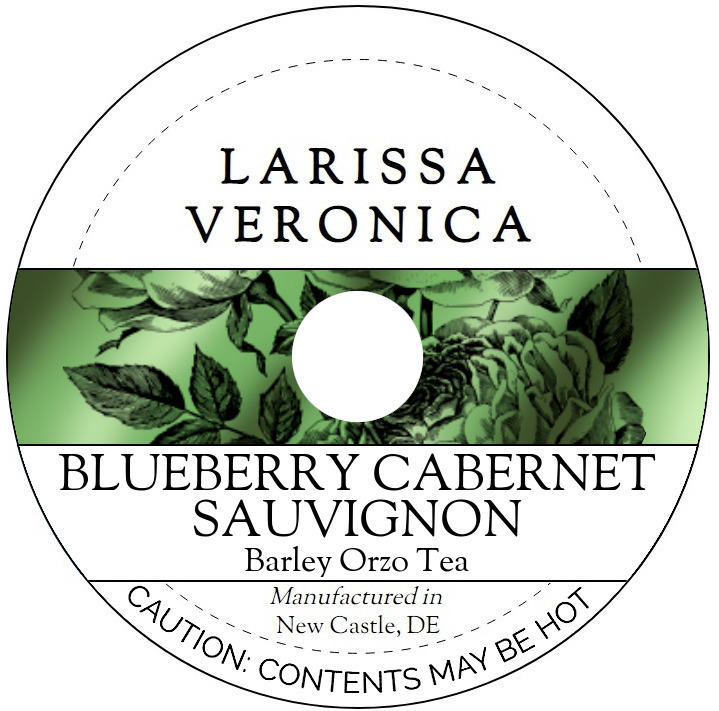Blueberry Cabernet Sauvignon Barley Orzo Tea <BR>(Single Serve K-Cup Pods)