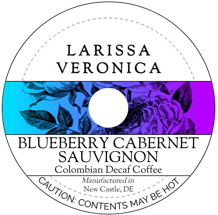 Blueberry Cabernet Sauvignon Colombian Decaf Coffee <BR>(Single Serve K-Cup Pods)