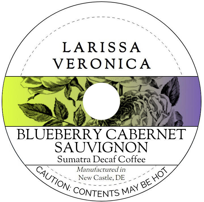 Blueberry Cabernet Sauvignon Sumatra Decaf Coffee <BR>(Single Serve K-Cup Pods)