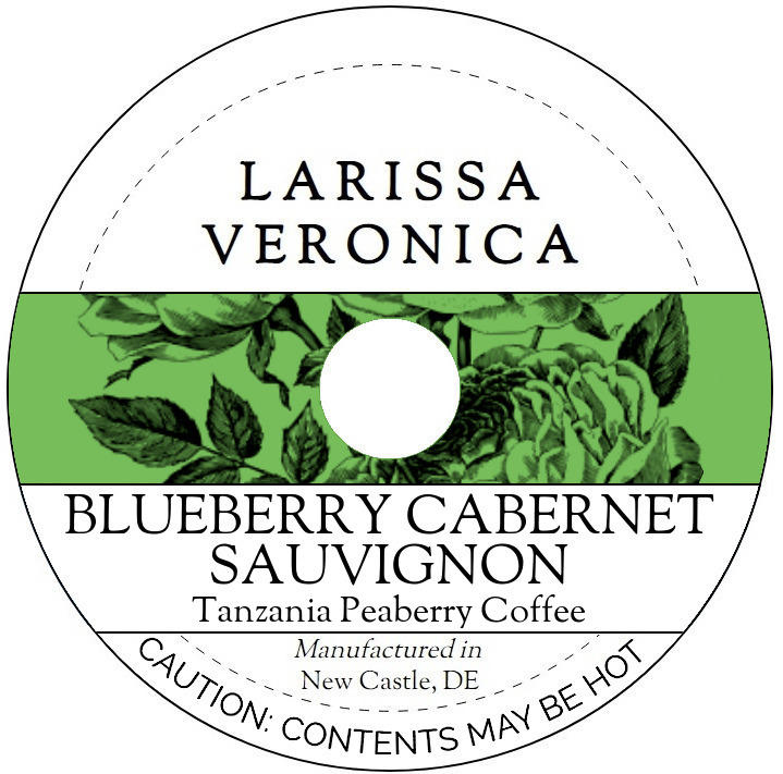 Blueberry Cabernet Sauvignon Tanzania Peaberry Coffee <BR>(Single Serve K-Cup Pods)