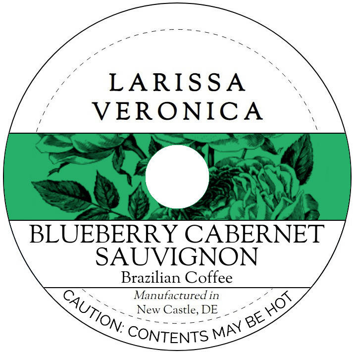 Blueberry Cabernet Sauvignon Brazilian Coffee <BR>(Single Serve K-Cup Pods)