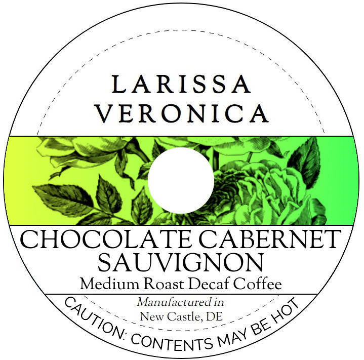 Chocolate Cabernet Sauvignon Medium Roast Decaf Coffee <BR>(Single Serve K-Cup Pods)