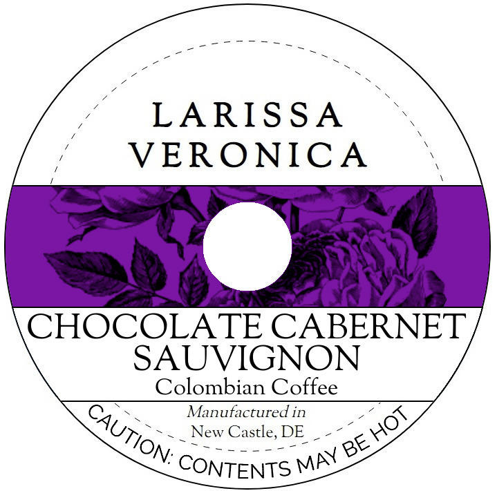 Chocolate Cabernet Sauvignon Colombian Coffee <BR>(Single Serve K-Cup Pods)