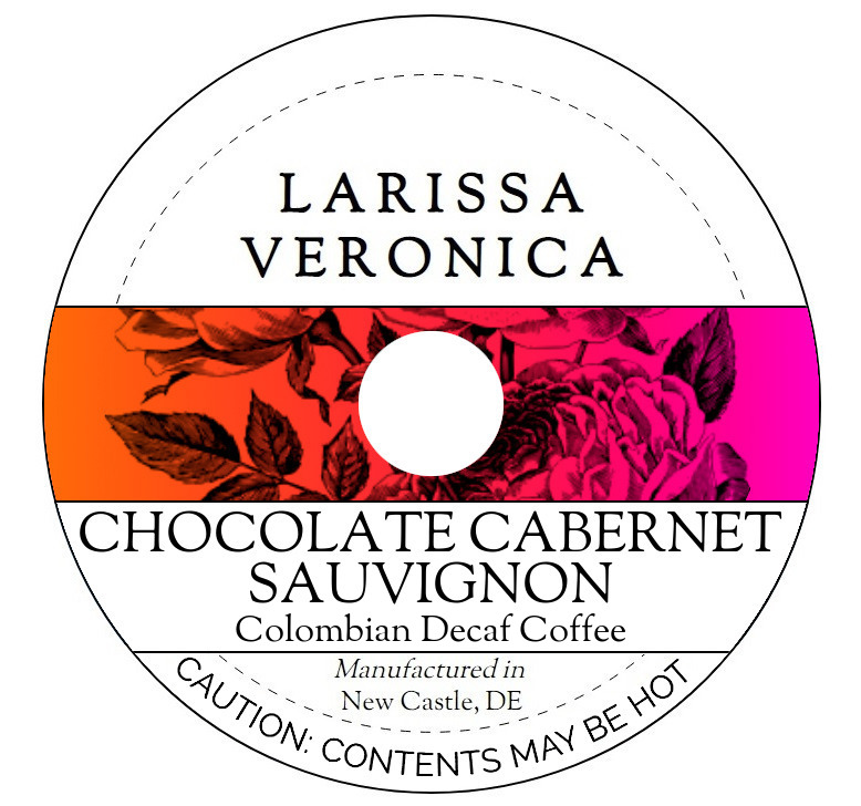 Chocolate Cabernet Sauvignon Colombian Decaf Coffee <BR>(Single Serve K-Cup Pods)