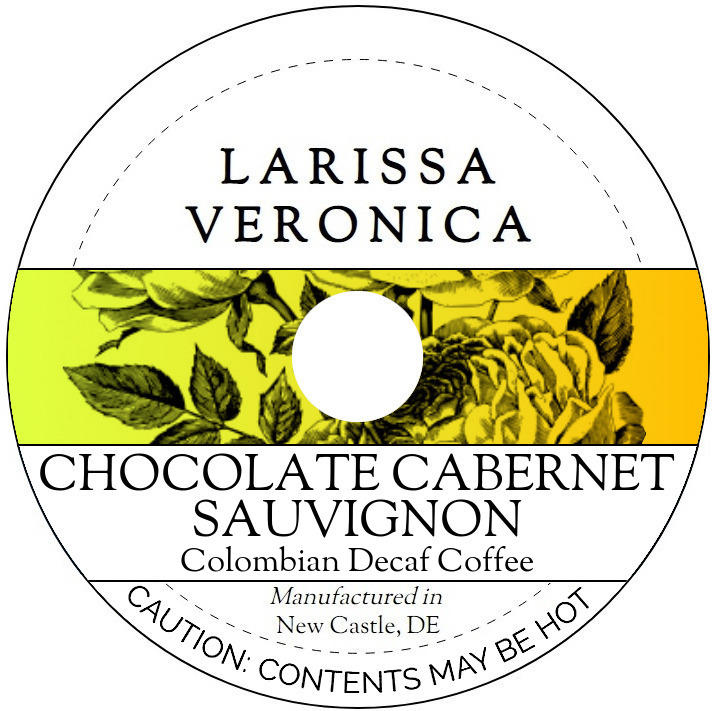 Chocolate Cabernet Sauvignon Colombian Decaf Coffee <BR>(Single Serve K-Cup Pods)