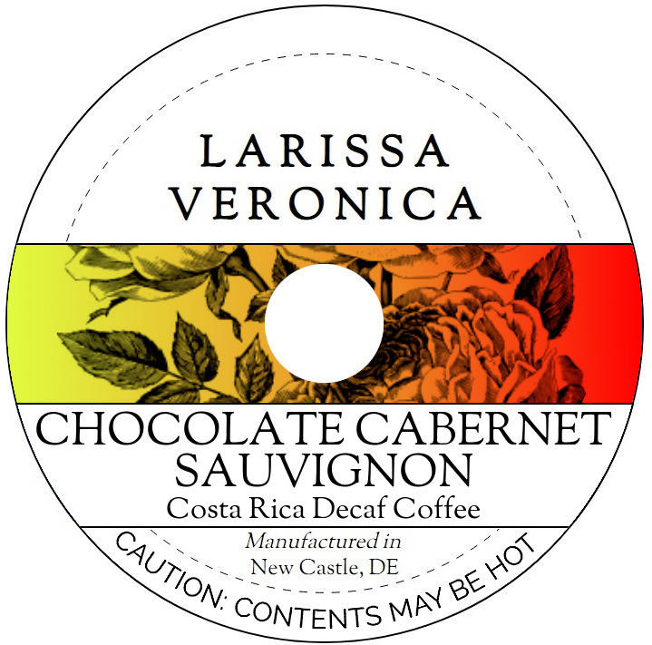 Chocolate Cabernet Sauvignon Costa Rica Decaf Coffee <BR>(Single Serve K-Cup Pods)