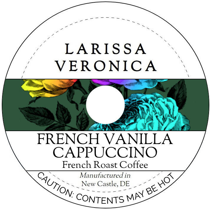 French Vanilla Cappuccino French Roast Coffee <BR>(Single Serve K-Cup Pods)