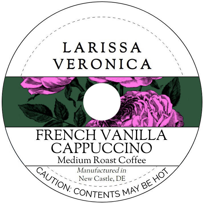 French Vanilla Cappuccino Medium Roast Coffee <BR>(Single Serve K-Cup Pods)