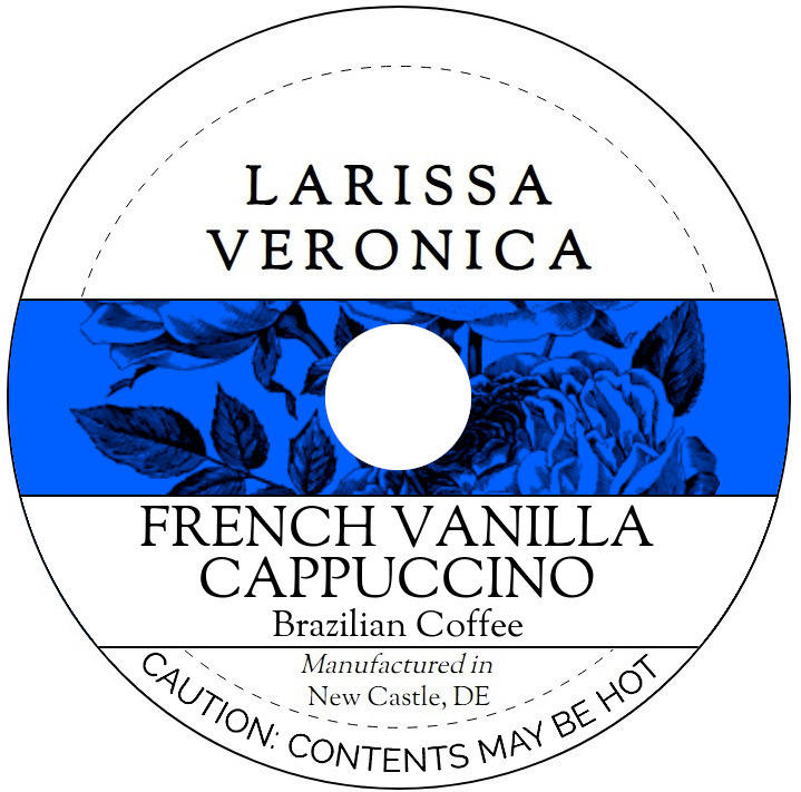 French Vanilla Cappuccino Brazilian Coffee <BR>(Single Serve K-Cup Pods)