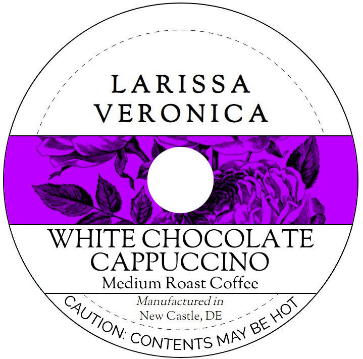 White Chocolate Cappuccino Medium Roast Coffee <BR>(Single Serve K-Cup Pods)