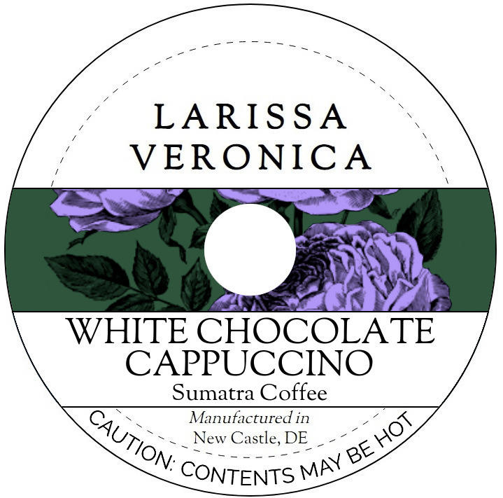 White Chocolate Cappuccino Sumatra Coffee <BR>(Single Serve K-Cup Pods)