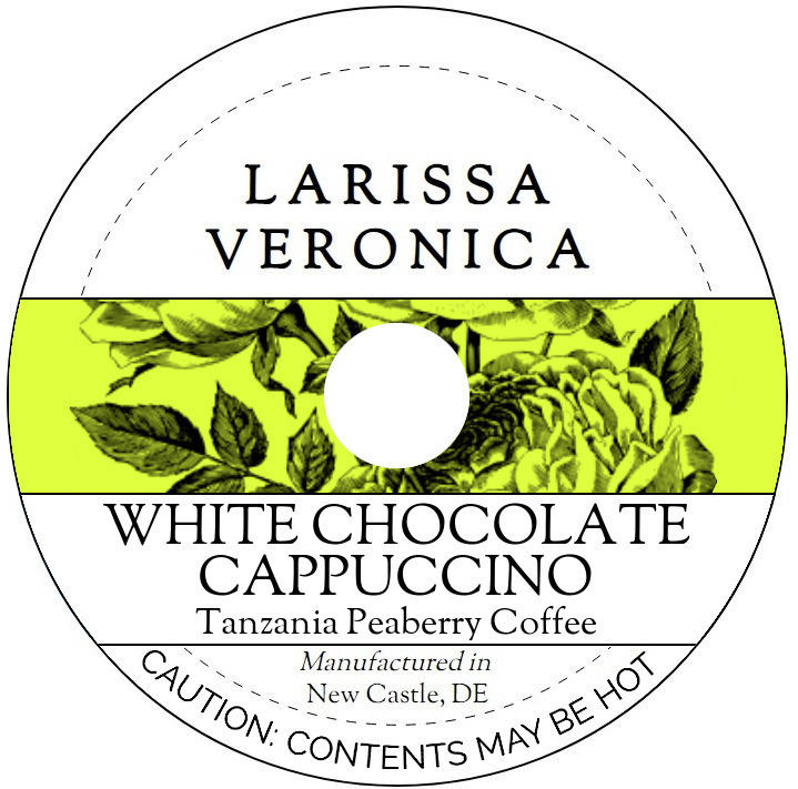 White Chocolate Cappuccino Tanzania Peaberry Coffee <BR>(Single Serve K-Cup Pods)