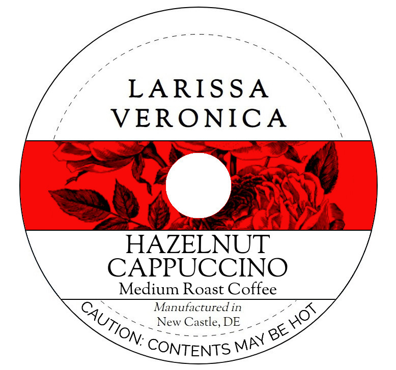 Hazelnut Cappuccino Medium Roast Coffee <BR>(Single Serve K-Cup Pods)