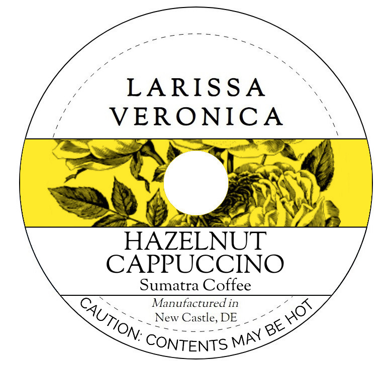 Hazelnut Cappuccino Sumatra Coffee <BR>(Single Serve K-Cup Pods)