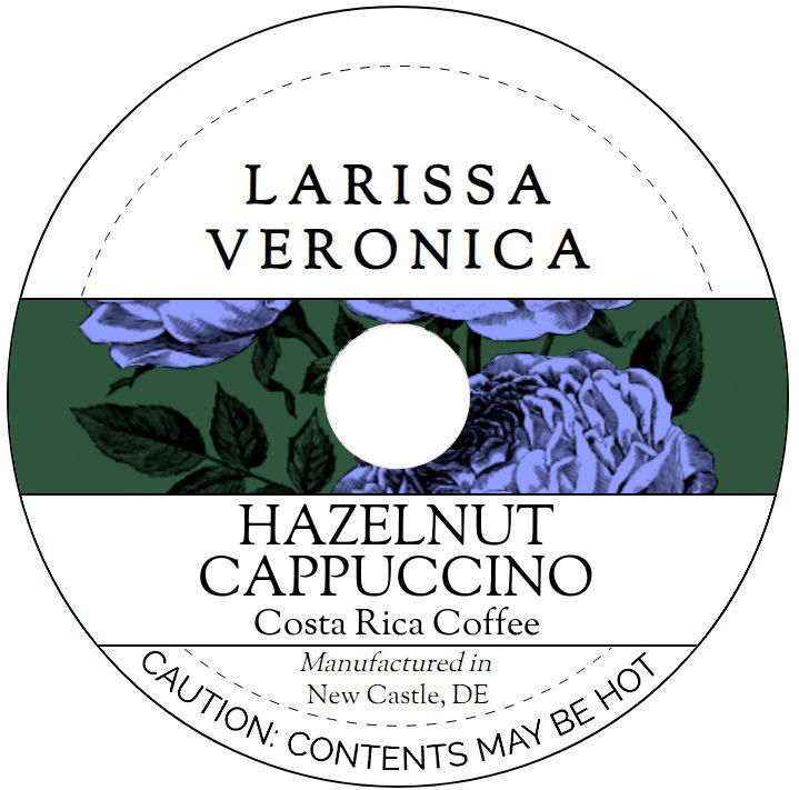 Hazelnut Cappuccino Costa Rica Coffee <BR>(Single Serve K-Cup Pods)