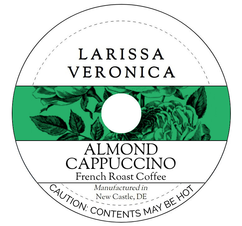 Almond Cappuccino French Roast Coffee <BR>(Single Serve K-Cup Pods)