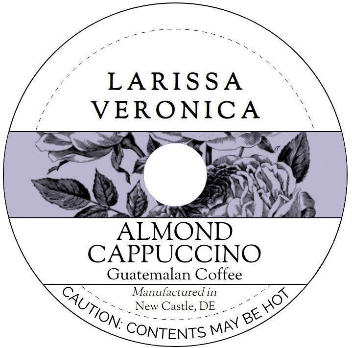 Almond Cappuccino Guatemalan Coffee <BR>(Single Serve K-Cup Pods)
